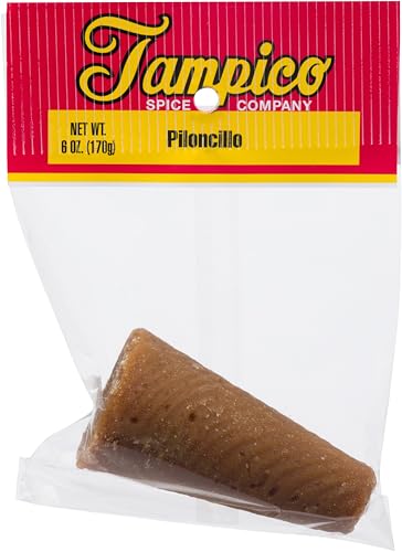 Piloncillo Brown Sugar Cone– Authentic Mexican Cane Sugar - Pure Unrefined Brown Sugar - Traditional Panela -Panocha For Baking, Coffee, Desserts & Mexican Recipes - Top Grade A Quality