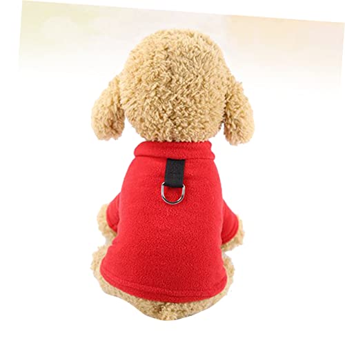 Mipcase Pet Clothes Puppy Clothes Sweater Coat Dog Christmas Pyjamas Dog Winter Clothes Dog Halloween Costumes Pkush Coat For Pet Clothing Dog's Clothes Pajamas Red Plush Dog The Dog #TOP7