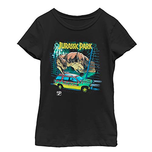 Fifth Sun Girl's Vintage Jurassic Drive T-Shirt