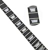 22 fret electric guitar neck 24.75 inch Mahogany wood Rosewood Fretboard white trapezoid inlay Unfinished