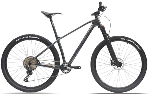 Kcolic Bicicleta Montaña Descenso 29 Pulgadas Y 11 Velocidades con Doble Suspensión Y Bicicleta Montaña Todoterreno Fibra Carbono C,27.5inch