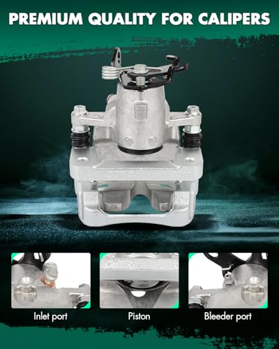 Image of SCITOO Rear Driver Side Disc Brake Caliper 18B5401A Compatible For Buick For LaCrosse 2012-2016,For Cadillac For XTS 2013-2019,For Chevy For Impala 2014-2018,For Chevy For Malibu 2013,With Bracket 1PC