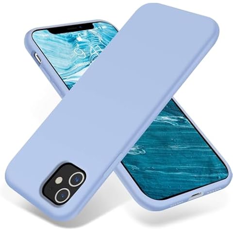 Kocuos Compatible with iPhone 11 Case, Liquid Silicone Case Beige Cover