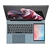 15.6 Inch+7 Inch Dual Screen Laptop with Touchscreen, 12th Gen Intel N100 Quad-Core up to 3.4Ghz, 16GB RAM 1TB SSD Computer Windows 11, 2xUSB3.0, Type-C, HDMI, Dual Band WiFi