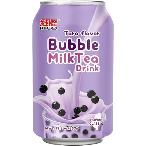 RICO - Bubble Milk Tea Getränk Taro - 1 X 350 ML