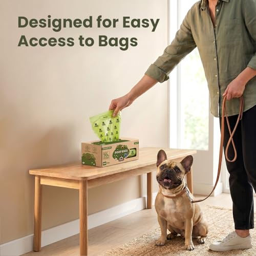 Image of Pogi's Poop Bags - Large, Leak-Proof Dog Waste Bags for Yard or Home Use, Fresh Scent (Single Roll, 500-Count) (Pack of 3)