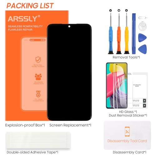 Écran OLED avec empreinte digitale pour Samsung Galaxy A16 5G vitre tactile avec cadre noir