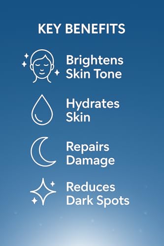 Image of 2% Kojic Acid Night Cream, Repairs and Brightens Damaged Skin, Glow with Science