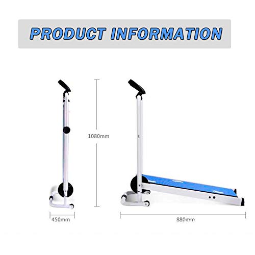 Image of Folding Treadmills Mechanical Walking Running Jogging Machine Fitness Exercise Incline for Home Weight Portable Space Saving