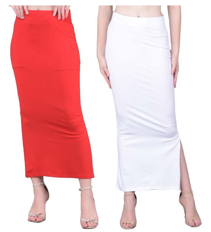 Image of Comfort Lady Women Cotton Blend Saree Shapewear /Saree Shapers Underskirt /Saree Petticoat