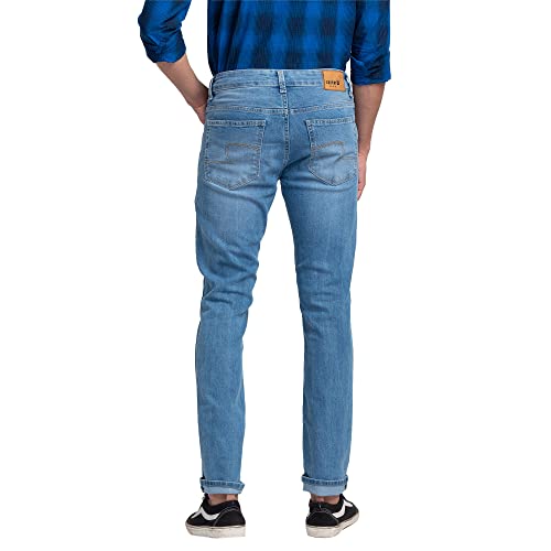 Image of Spykar Men's Rover Regular Fit Mid Rise Casual Jeans