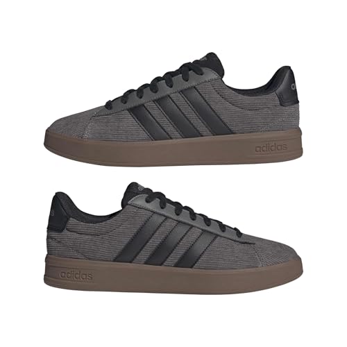 adidas Men's Grand Court 3.0, Charcoal/Black/Gum, 12 by adidas - Used condition - Image 7