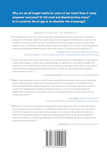 Wolfram Media Wolfram, Conrad The Math(S) Fix: An Education Blueprint For The Ai Age thumb #1