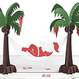 Lovepop Santa Hammock 3D card