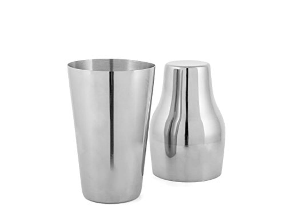 The Bars 8755 Shaker, Acciaio Inossidabile, Grigio, 9 x 6 x 23 cm