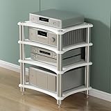 Dissipateur de chaleur efficace : ce routeur WiFi Sto Cabinet dispose d'un design ouvert qui maximise la vea et améliore la circulation de l'air, favorisant une dissipation efficace de la chaleur pour les appareils AV. La disposition ouverte de ce rack en bois offre un accès facile et nizat, aidant à éviter la surchauffe et à maintenir une performance fiable. Parfait pour votre installation de divertissement à domicile.