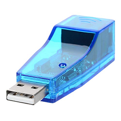 Adaptador USB para Lan Ethernet Cabeada Placa de Rede Externa RJ45 10/100 Exbom UL-100