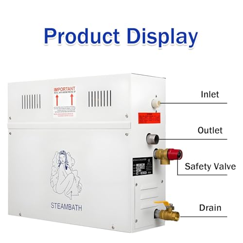 Générateur de vapeur 4.5kw 220v pour douche hammam maison - 6