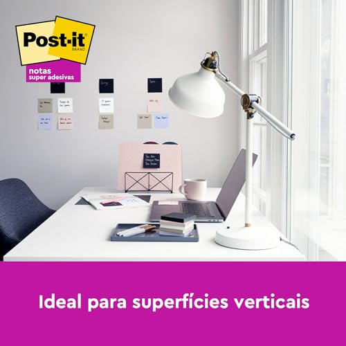 Post-it, 3M, Bloco de Notas Adesivas, Coleção Serenidade, 76x76, 430 folhas