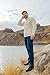 SAOL Men's 100% Irish Merino Wool Zipper Cable Knit Winter Warm Cardigan Sweater with Pockets in Charcoal/Army Green (Natural, Large)