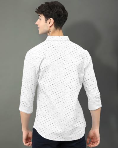 Image of Noble Monk Men's Full Sleeve Shirt | Casual Shirt for Men | Stylish Cotton Blend | Comfortable Everyday Wear | Button Down Clothing | Travel & Outdoor Apparel
