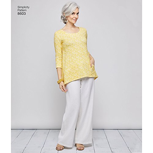 Patron Creative Patterns Hauts La Simplicité A tailles XS à XL pour patrons - 8