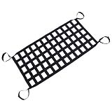 Abaodam Red de Almacenamiento Elástica para Techo de Coche, 12 Compartimentos, Nylon Resistente, Organizador Multifuncional para Maletero y Camiones, Ajustable y Práctica para Carga