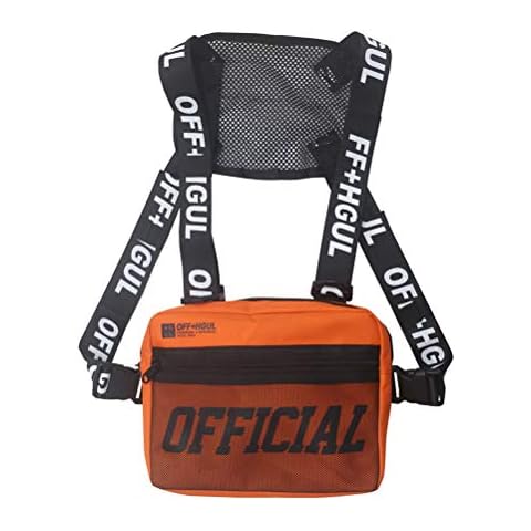 SHARRA Chest Rig Bag Unisex Hip Hop Streetwear Belt Bag Cover