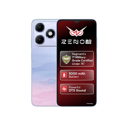 Zeno 20 Max| AI Vana 2.0 | 3GB RAM 64GB ROM | 6.6" HD+ 90Hz Displ...