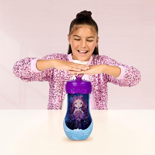 Magic Mixies Pixlings Shimmerverse Series, Create & Mix Magic Potion To Magically Reveal Catlyn the Cat, Watch As This Beautiful 6.5\" Shimmerverse Pixling Fashion Doll Appears Inside The Potion Bottle
