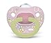 NUK Orthodontic Pacifier Value Pack, Girl, 0-6 Months (Pack of 3)