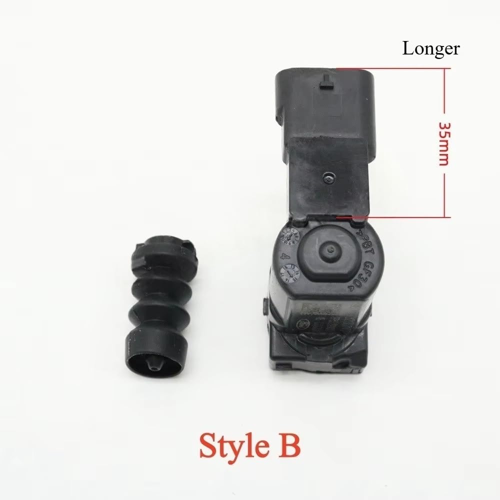 Tapón de aceite del motor Tapa De Pestillo Puerta Tanque Combustible Hebilla Rebote Solapa Control Bloqueo Actuador Motor Para Chrysler Para Pacifica 2018-2026(Style B (Longer))