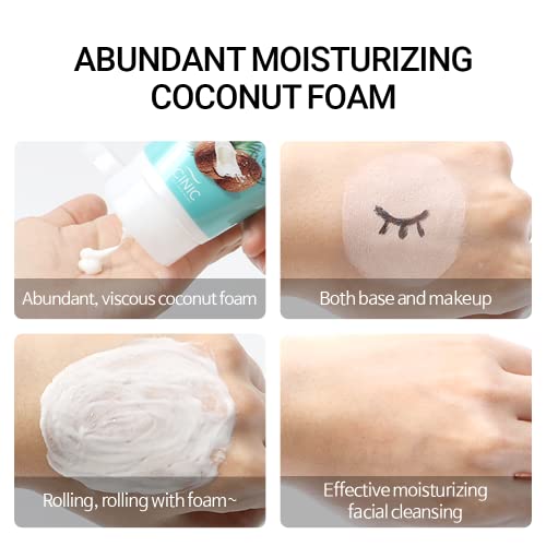 Scinic Cleansing Foam 5.28Fl.oz (150Ml) | Deep Facial Cleansing With Nourishing And Moisturizing Coconut Foam | Korean Skincare (Coconut) #TOP4