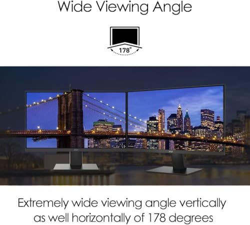 Image of msi PRO MP241X 24 inch FHD VA Monitor with 4ms Response Time, Anti Glare, Flicker Free, VESA Mount (75mm), HDMI, VGA & Dockztorm USB Port Expander, Black Color 2 Pack