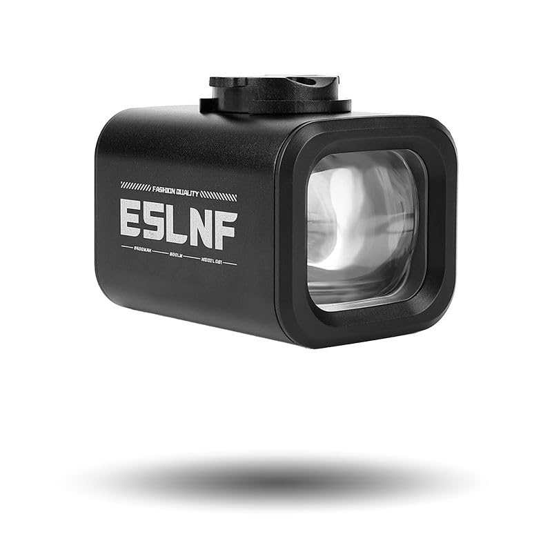 Image of 800 Lumens Bicycle Headlight with Cutoff Beam & Remote Control, USB Rechargeable Bike Light, Waterproof Aluminum Alloy Front Light with Horn, Long Range Night Riding Safety Light
