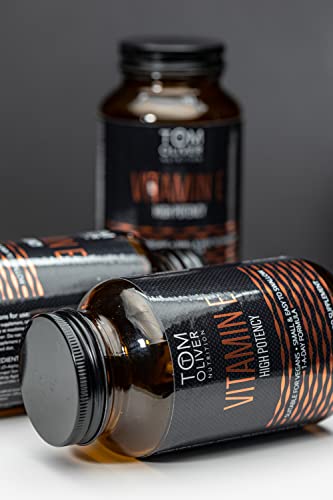 Tom Oliver Nutrition - Vitamin E 400IU High Potency, Highly Absorbable (60 Softgels) (1) - Image 5