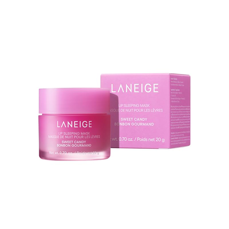 Image of Laneige Lip Sleeping Mask | Moisturizing Lip Treatment with Vitamin C + Shea Butter for Soft Hydrated Lips | Overnight Repair | Lip Balm For Dry Chapped Lips| Lasting Hydration