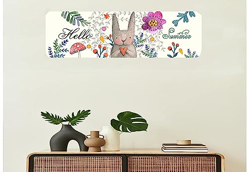 Image of DARSHANAM WORLD Beatiful Designer Ac Cover |Cutest Printed Air Conditioning Dust Cover For Indoor & All Type AC Split Covers |Colorfull Folding Designer Ac Cover (Hello Summer 1.5 Ton)