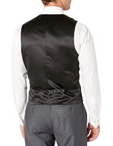 Adam Baker Men's 3-Piece Single Breasted Slim Fit 2-Button Vested Dress Suit Set & Tuxedo Suit Set - Colors4