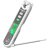 KAIWEETS Termómetro Cocina Profesional, Termometro Barbacoa Digital, Termometro Carne de Lectura...