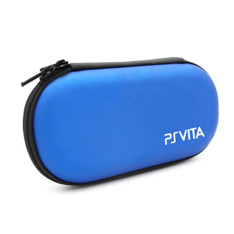 CASE BAG BOLSA ESTOJO VIAGEM E PROTEÇÃO PARA PS VITA 1000 FAT 2000 SLIM AZUL
