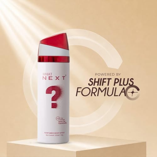 Image of Next Care WHAT Unisex Body Deodorant Spray - Long Lasting Perfume for Men & Women|Refreshing Fragrance, 200ml