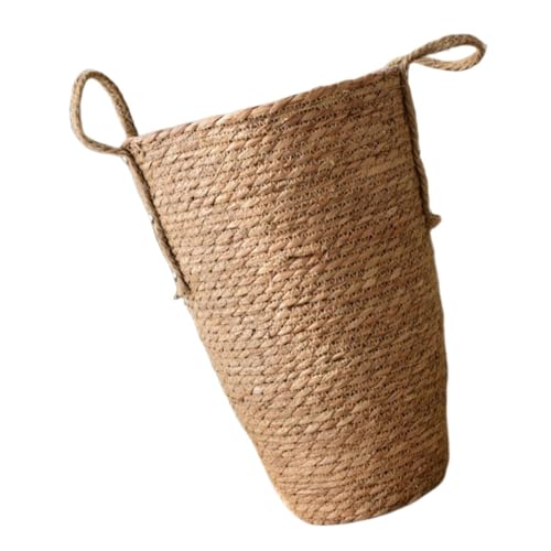 Panier de rangement décoratif paille multi-usage maison