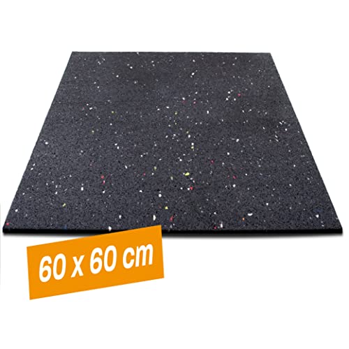 Hinrichs Antivibrationsmatte für Waschmaschinen 60 x 60 cm - Gummimatte - Zuschneidbare Dämmmatte als Waschmaschinenunterlage - Rubber Mat – Bild 5