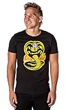 Cobra Kai Men's Adult Licensed Graphic Logo T-Shirt (Large)