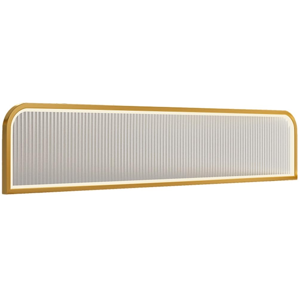 LWJSOCP Stainless Steel SemiPrivacy Dividers for Dining & Office Low Countertop Fence Panel Decorative Desk Partition 55x80cm (21.65x31.49in) Durable & Stylish