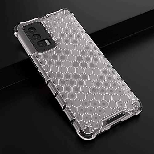 Image of Glasgow Back Case Cover Compatible with IQOO 7 5G (Stylish Design) - Transparent