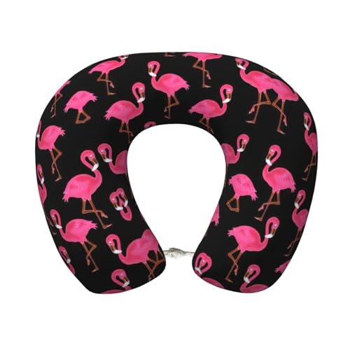 Almohada cervical de poliéster negra tamaño único miniatura 1