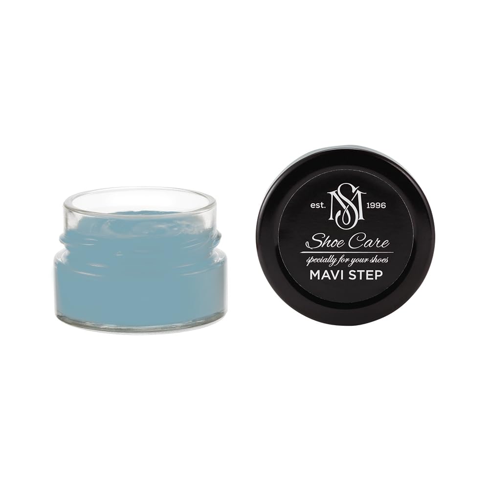 Rénovateur de Couleur MAVI STEP Daim et Nubuck Bleu Ombre NCS S 3020-B10G 50ml
