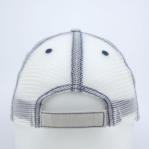Image of The Vintage Year Distressed Cotton Unstructured Soft Mesh Breathable Adjustable Dirty Wash Dad Hat Trucker Baseball Cap
